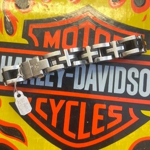 Men’s Russel Simmons stainless steel bracelet